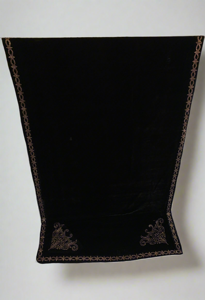 MAKHMAL BY TATA FABRICS | LASER-CUT-STONE WORK SHAWL #004