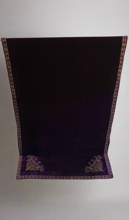 MAKHMAL BY TATA FABRICS | LASER-CUT-STONE WORK SHAWL #003