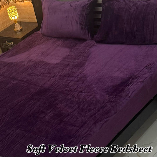 PURE VELVET BEDSHEET SET | 3PC