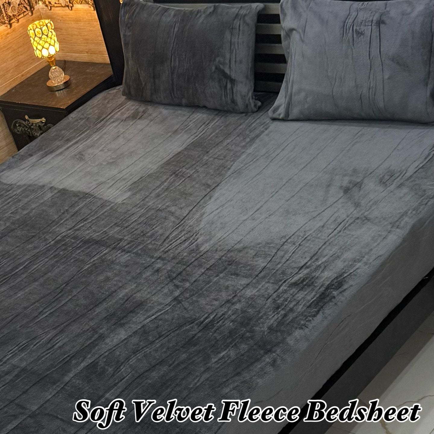 PURE VELVET BEDSHEET SET | 3PC