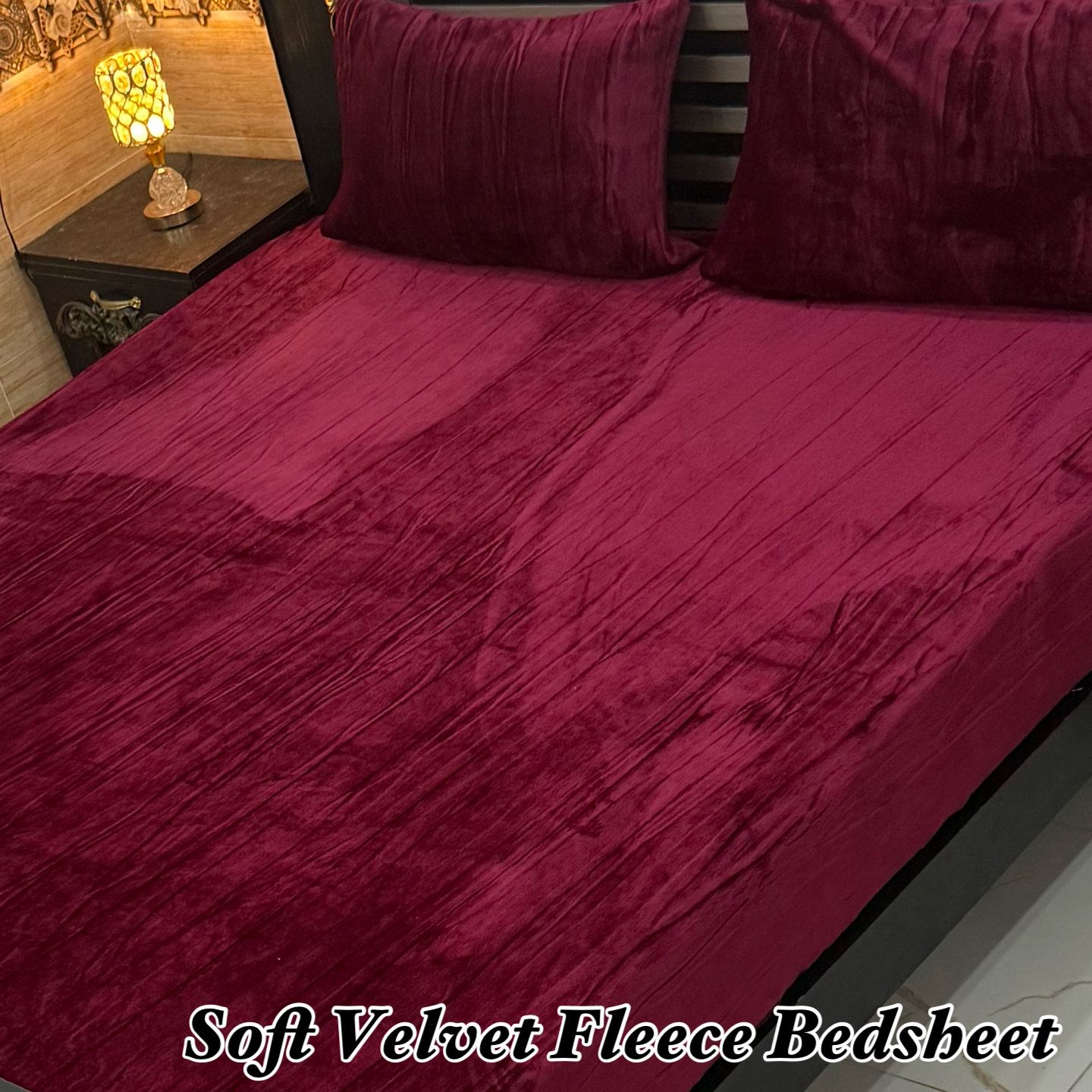 PURE VELVET BEDSHEET SET | 3PC