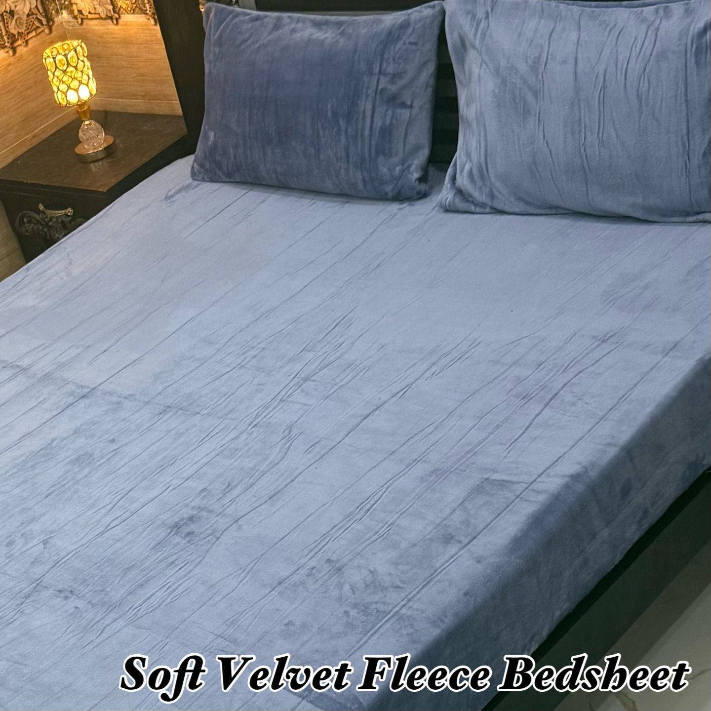 PURE VELVET BEDSHEET SET | 3PC